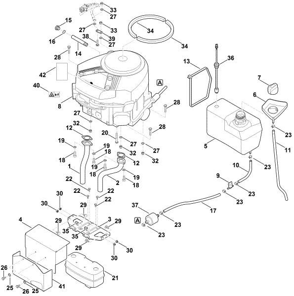 Slika H - Motor, rezervoar RT 6112.0 ZL