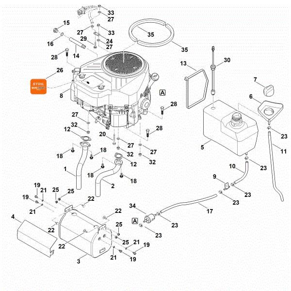 Slika H - Motor, rezervoar RT 6127.1 ZL