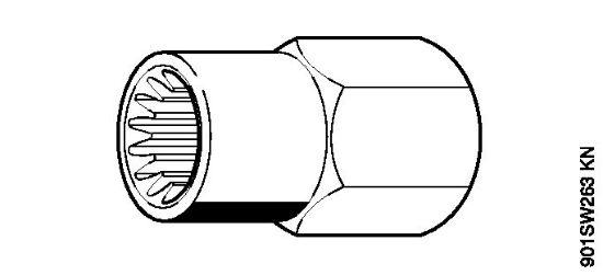 Å karje za živo mejo (HS) HS 81 R Montažno orodje bobna sklopke rezalnika della Marca Stihl