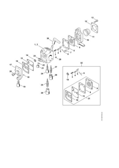 Slika Uplinjac C1Q-S198, C1Q-S140 HS 81 RC-E