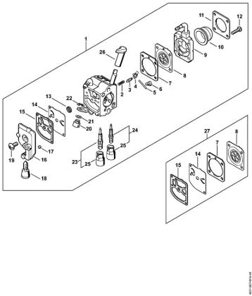 Å karje za živo mejo (HS) HS 82 R Uplinjac C1Q-S292 (40.2018) della Marca Stihl