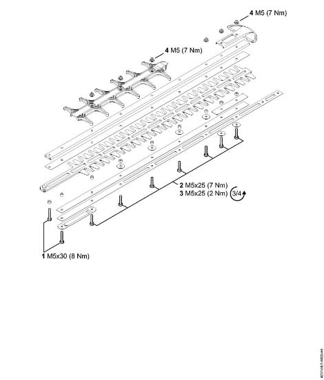 Å karje za živo mejo (HS) HS 82 T Pritezni momenti della Marca Stihl
