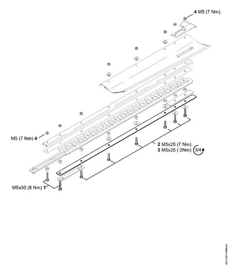 Å karje za živo mejo (HS) HS 87 T Pritezni momenti della Marca Stihl