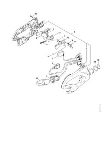 Slika Upravljalni rocaj HSA 130.0 R