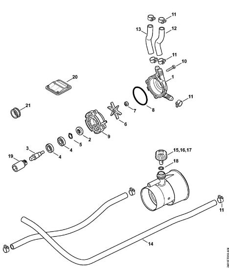 Å kropilne naprave (SR) SR 200 Tlacna crpalka della Marca Stihl