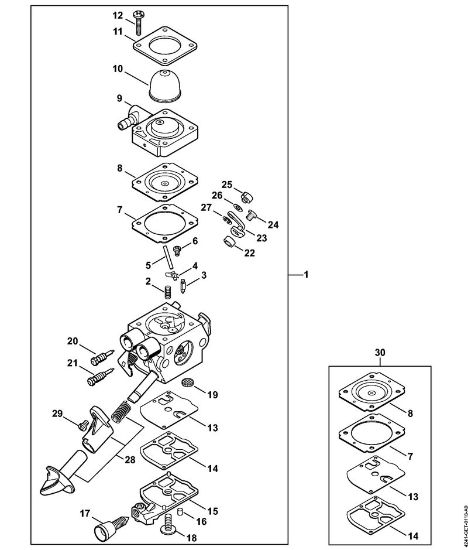Å kropilne naprave (SR) SR 200 Uplinjac 4241/26 della Marca Stihl