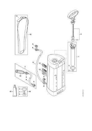 Slika crpalka, posoda SG 31