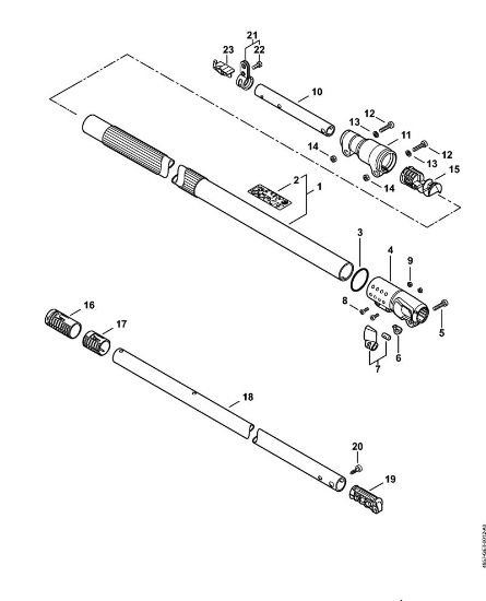 Akumulatorski višinski obvejevalnik (HTA) HTA 85 Rocaj della Marca Stihl