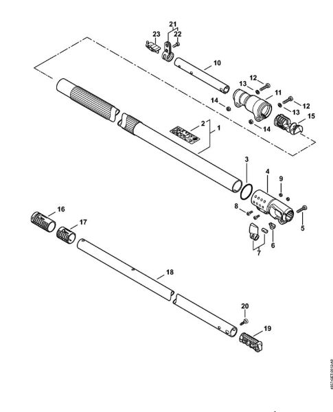 Akumulatorski višinski obvejevalnik (HTA) HTA 85 Rocaj della Marca Stihl