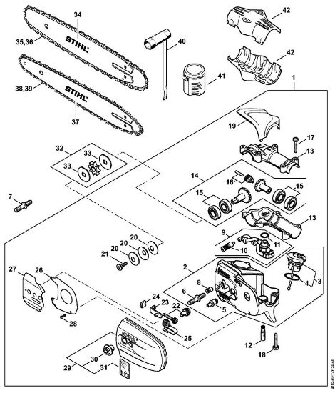 Elektricni višinski obvejevalniki (HTE) HTE 60 Gonilo della Marca Stihl