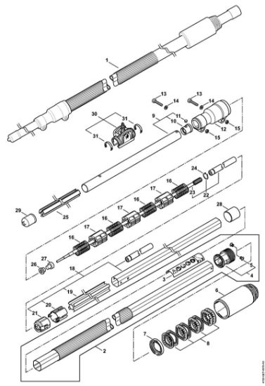 Višinski obvejevalnik (HT) HT 103 Rocaj della Marca Stihl