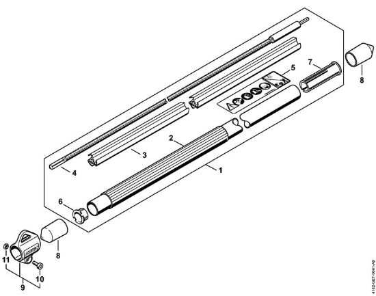 Višinski obvejevalnik (HT) HT 130 Rocaj HT 130 della Marca Stihl