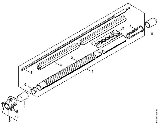 Višinski obvejevalnik (HT) HT 130 Rocaj HT 130 della Marca Stihl