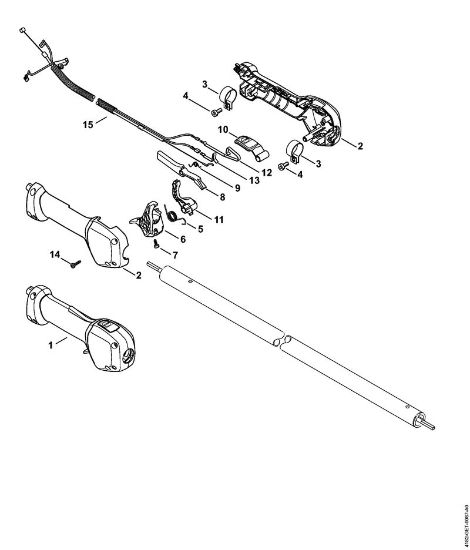 Višinski obvejevalnik (HT) HT 132 Rocaj della Marca Stihl