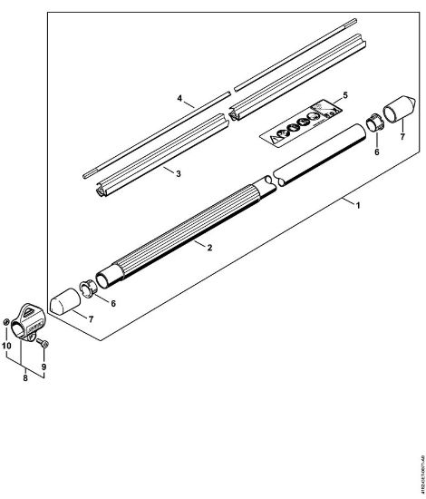 Višinski obvejevalnik (HT) HT 134 Rocaj della Marca Stihl