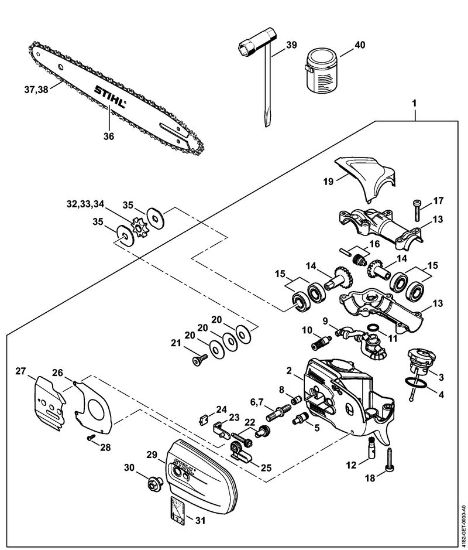 Višinski obvejevalnik (HT) HT 56 C-E Gonilo della Marca Stihl
