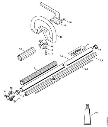Višinski obvejevalnik (HT) HT 70 Rocaj HT 70, 70 K della Marca Stihl