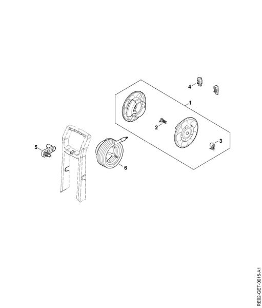 Slika Navijalni boben cevi RE 100.0 PLUS CONTROL