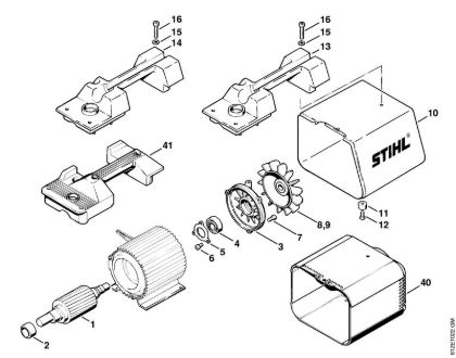 Elektricni visokotlacni cistilnik (RE) RE 110 K Rotor della Marca Stihl
