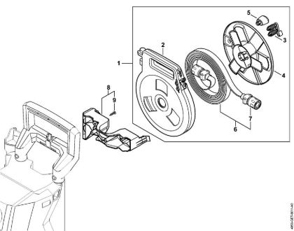 Elektricni visokotlacni cistilnik (RE) RE 120 Plošcata cev s kaseto   06/2019 della Marca Stihl