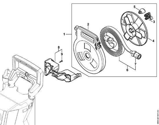 Elektricni visokotlacni cistilnik (RE) RE 120 Plošcata cev s kaseto   06/2019 della Marca Stihl