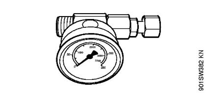 Elektricni visokotlacni cistilnik (RE) RE 232 Manometer della Marca Stihl