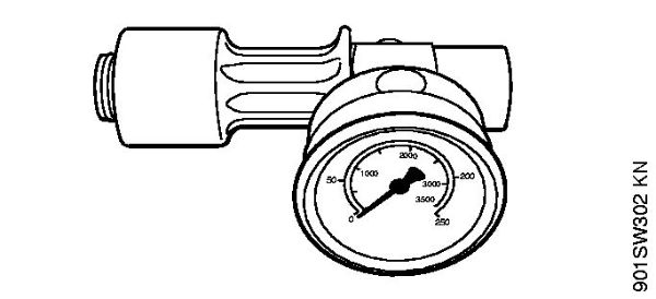 Elektricni visokotlacni cistilnik (RE) RE 281 PLUS Preizkusni manometer M24x1,5 della Marca Stihl