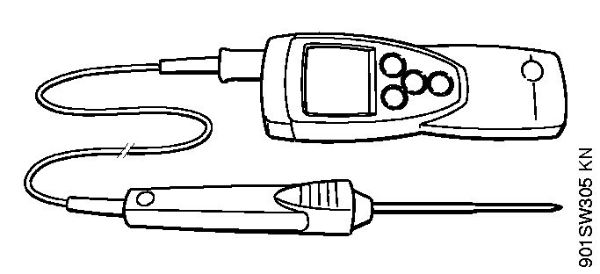 Elektricni visokotlacni cistilnik (RE) RE 521 Termometer della Marca Stihl