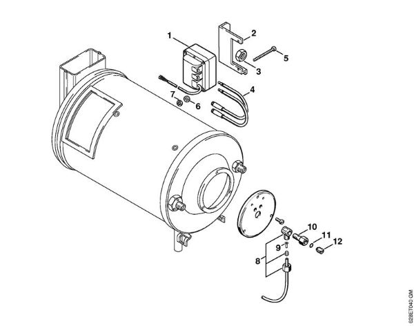Elektricni visokotlacni cistilnik (RE) RE 530 W Gorilnik   X 22 947 639 della Marca Stihl