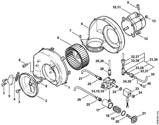 Elektricni visokotlacni cistilnik (RE) RE 551 PLUS Gorilnik della Marca Stihl