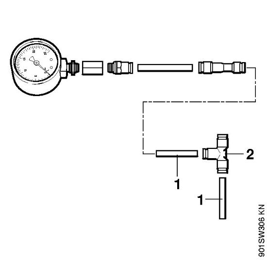 Elektricni visokotlacni cistilnik (RE) RE 580 W Manometer della Marca Stihl