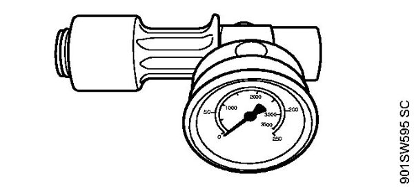 Elektricni visokotlacni cistilnik (RE) RE 581 Preizkusni manometer M27x1,5 della Marca Stihl