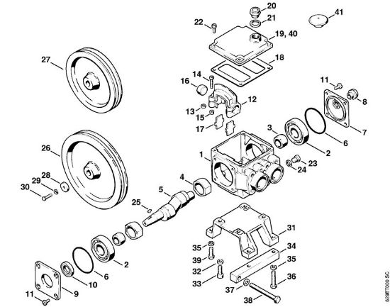 Elektricni visokotlacni cistilnik (RE) RE 600 W crpalka della Marca Stihl