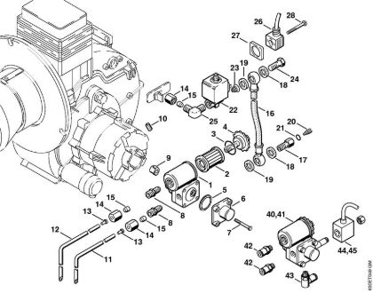Elektricni visokotlacni cistilnik (RE) RE 640 W crpalka za gorivo   X 35 751 174 della Marca Stihl