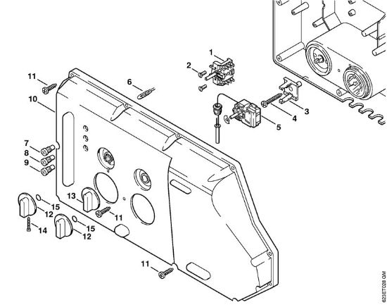 Elektricni visokotlacni cistilnik (RE) RE 660 W Instrumentalna plošca della Marca Stihl