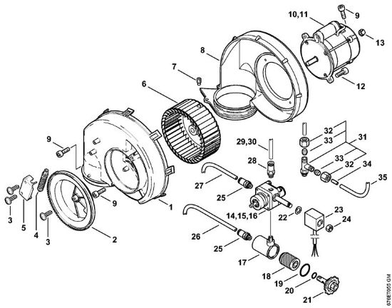 Elektricni visokotlacni cistilnik (RE) RE 661 Gorilnik della Marca Stihl
