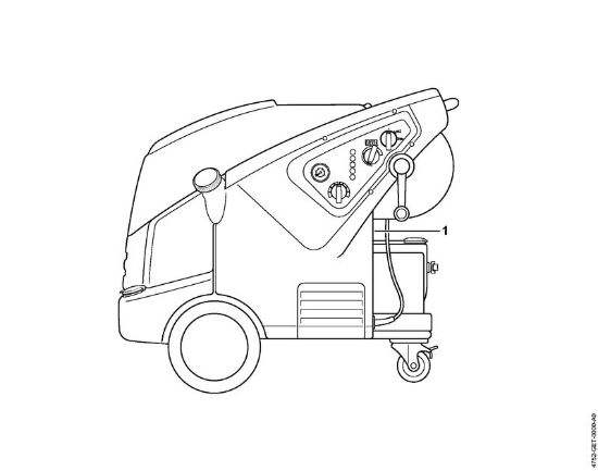 Elektricni visokotlacni cistilnik (RE) RE 661 Serijska številka della Marca Stihl