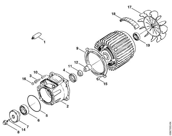 Elektricni visokotlacni cistilnik (RE) RE 820 KM Elektromotor 110 V della Marca Stihl
