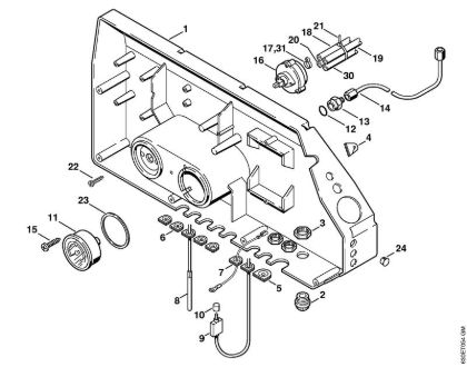 Elektricni visokotlacni cistilnik (RE) RE 840 W Centralno stikalo della Marca Stihl