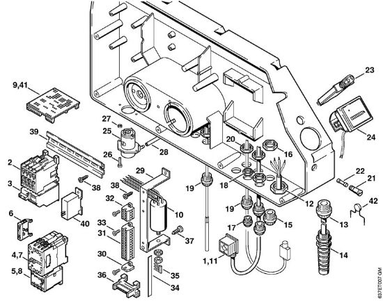 Elektricni visokotlacni cistilnik (RE) RE 840 W Centralno stikalo della Marca Stihl