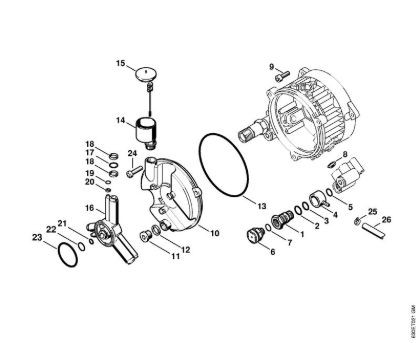 Elektricni visokotlacni cistilnik (RE) RE 840 W crpalka della Marca Stihl