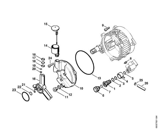 Elektricni visokotlacni cistilnik (RE) RE 840 W crpalka della Marca Stihl