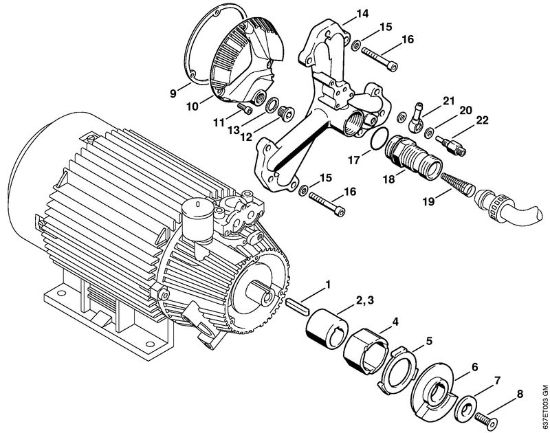 Elektricni visokotlacni cistilnik (RE) RE 840 W crpalka   X 22 947 954 (36.95) della Marca Stihl
