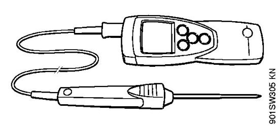 Elektricni visokotlacni cistilnik (RE) RE 840 W Termometer della Marca Stihl