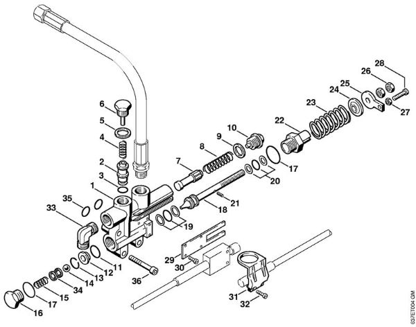 Elektricni visokotlacni cistilnik (RE) RE 840 W Varnostni blok   X 22 947 954 (36.95) della Marca Stihl