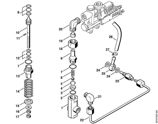 Elektricni visokotlacni cistilnik (RE) RE 840 W Varnostni ventil   X 22 947 954 (36.95) della Marca Stihl