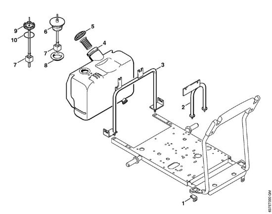 Elektricni visokotlacni cistilnik (RE) RE 840 W Vozicek della Marca Stihl