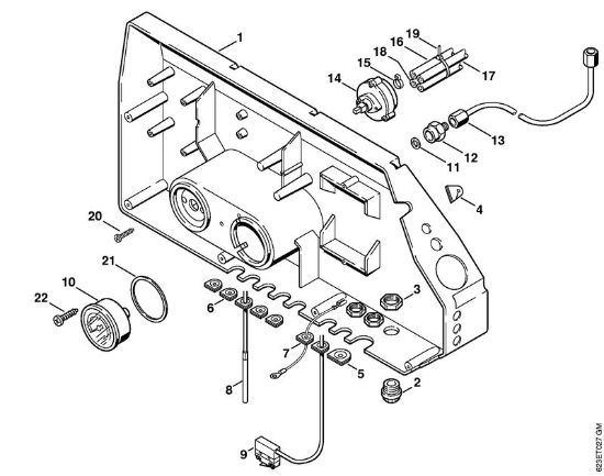 Elektricni visokotlacni cistilnik (RE) RE 880 W Centralno stikalo della Marca Stihl
