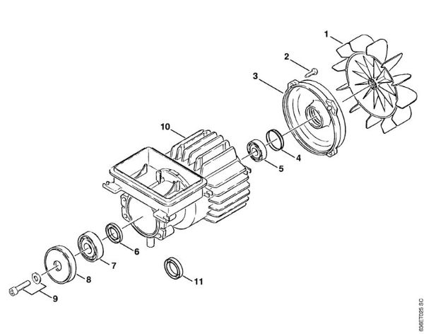 Elektricni visokotlacni cistilnik (RE) RE 900 KM Elektromotor della Marca Stihl