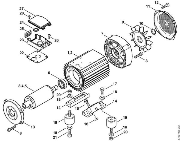 Elektricni visokotlacni cistilnik (RE) RE 961 PLUS Elektromotor della Marca Stihl